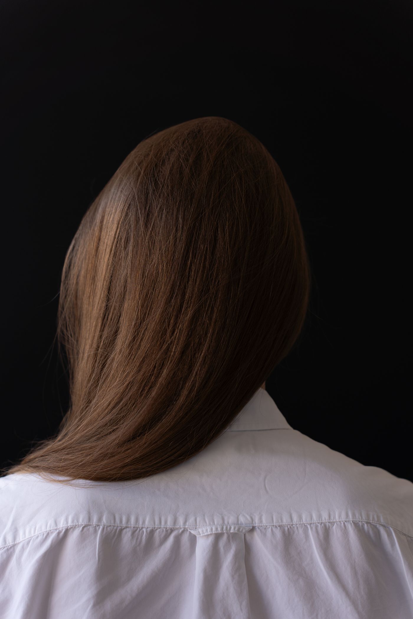 Bildinspiration: langes braunes Haar von hinten